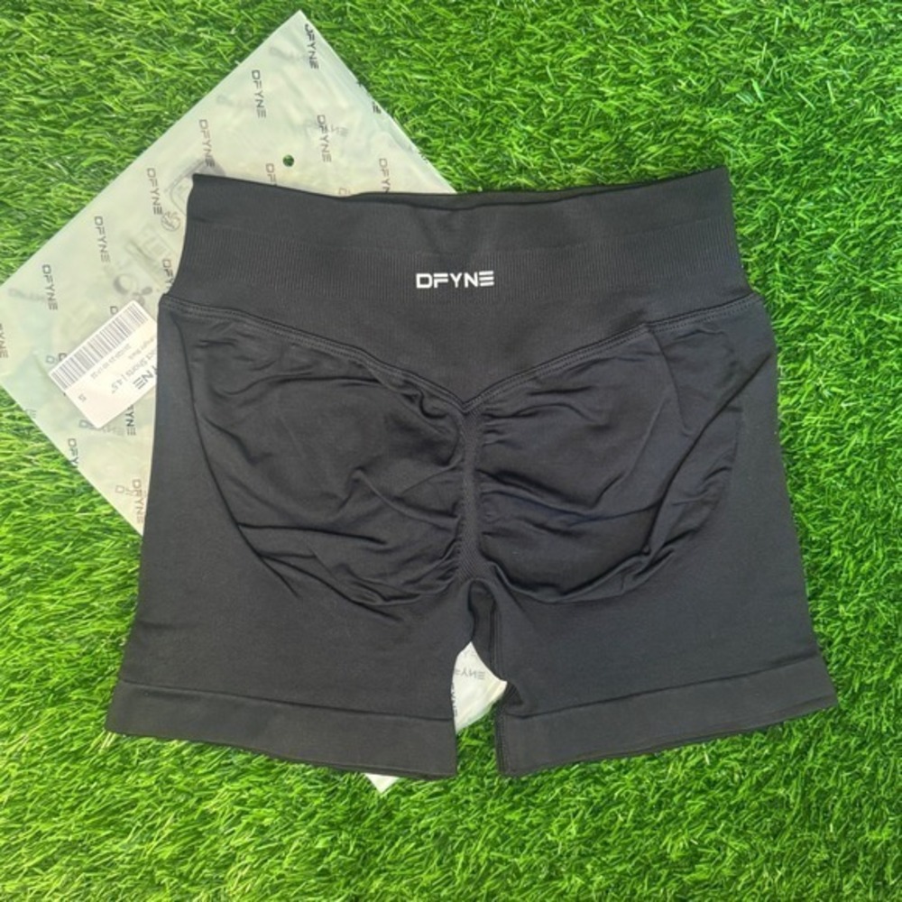 Dfyne impact shorts midnight black small